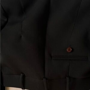 Acne Studios “tux trouser” cropped jacket